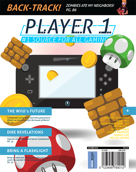 Player 1 Magazine Cover Art